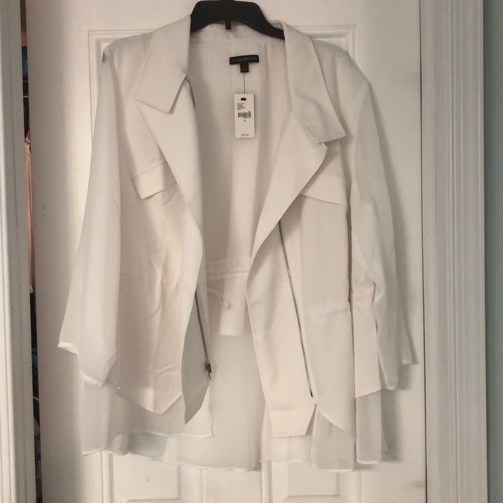 Dressy, light weight zip up jacket